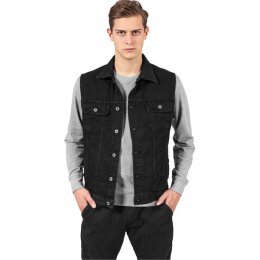 Urban Classics Men - TB514 - Denim Vest blackdark XL