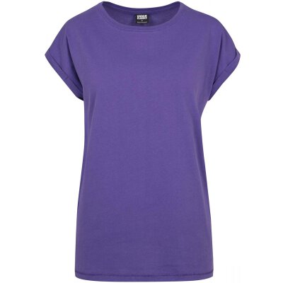Urban Classics - TB771 - Ladies Extended Shoulder Tee - ultraviolet S