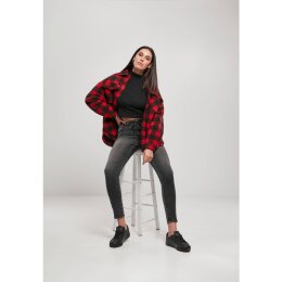 Urban Classics Ladies - TB2970 - Ladies High Waist Skinny Jeans black stone washed 26/32