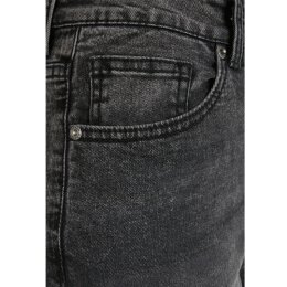 Urban Classics - TB2970 - Ladies High Waist Skinny Jeans - black stone washed 31/32