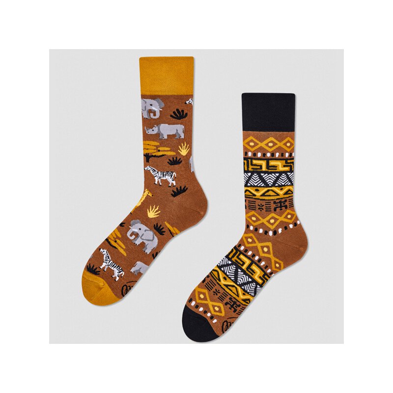 Many Mornings Socks - Safari Trip - Socken