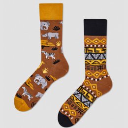 Many Mornings Socks - Safari Trip - Socken 35-38