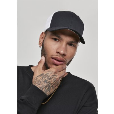 Flexfit - Ultrafibre & Airmesh 2-Tone (6533T) - black/white L/XL