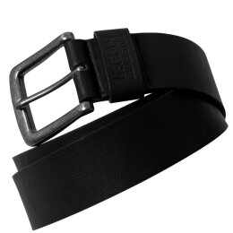 Urban Classics - TB1288 Leather Imitation / Premium Vegan Leather Belt -  Gürtel - black M