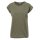 Urban Classics - TB771 - Ladies Extended Shoulder Tee - olive M