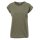 Urban Classics - TB771 - Ladies Extended Shoulder Tee - olive XL