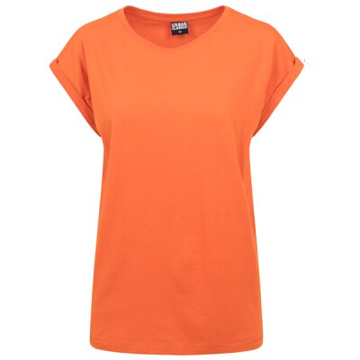 Urban Classics - TB771 - Ladies Extended Shoulder Tee - rustorange L