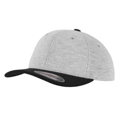 Flexfit - Double Jersey 2-Tone - Baseball Cap - grey/black S/M