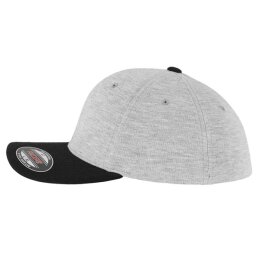 Flexfit - Double Jersey 2-Tone - Baseball Cap - grey/black S/M