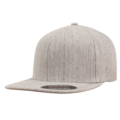 Flexfit - Flat Visor Cap - heather L/XL