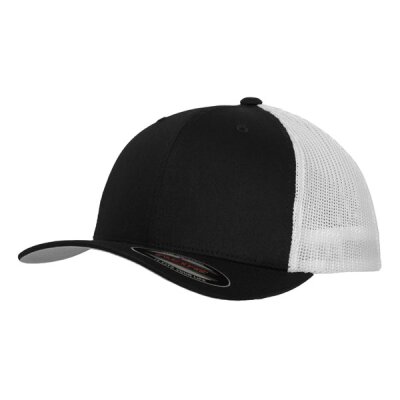 Flexfit - Mesh Trucker 2-Tone - black/white L/XL
