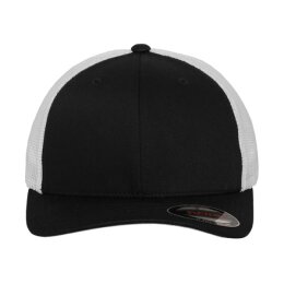 Flexfit - Mesh Trucker 2-Tone - black/white L/XL