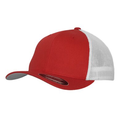 Flexfit - Mesh Trucker 2-Tone - red/white L/XL