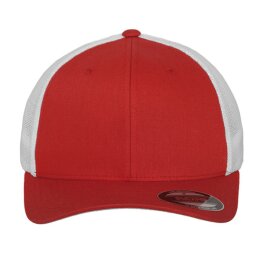 Flexfit - Mesh Trucker 2-Tone - red/white L/XL