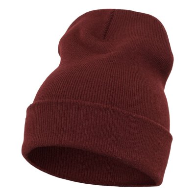 Flexfit - Premium Heavy Weight Long Beanie Beanie - maroon