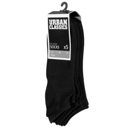 Urban Classics - TB1470 - No Show Socks 5-Pack - black