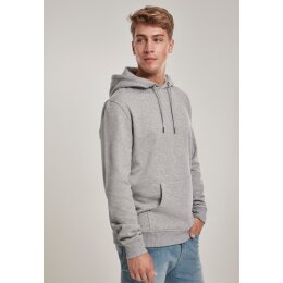 Urban Classics Men - TB1592 - Basic Sweat Hoody grey XXL