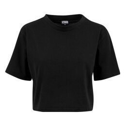 Urban Classics - TB1555 Ladies Short Oversized Tee - black XL