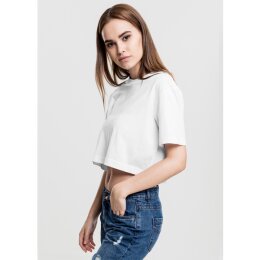 Urban Classics - TB1555 Ladies Short Oversized Tee - white M
