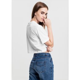 Urban Classics - TB1555 Ladies Short Oversized Tee - white M