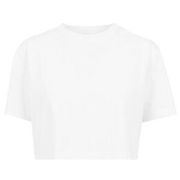 Urban Classics - TB1555 Ladies Short Oversized Tee - white M