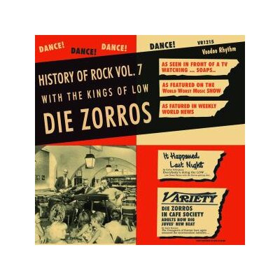 ZORROS, DIE - HISTORY OF ROCK VOL.7 - LP