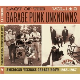 VARIOUS - GARAGE PUNK UNKNOWNS - THE LAST OF.. 1 & 2 - CD