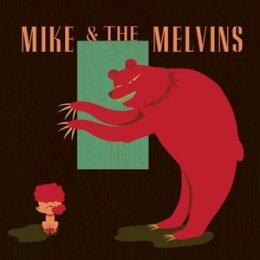 MIKE & THE MELVINS - THREE MEN AND A BABY - LPD