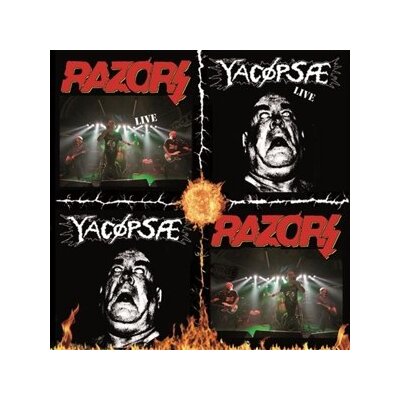 RAZORS / YACOPSAE - SPLIT - CD