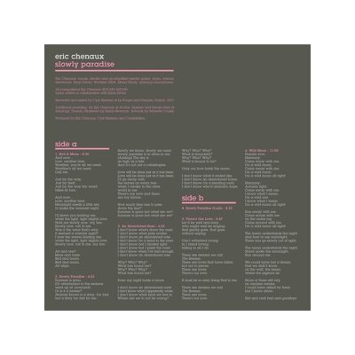 CHENAUX, ERIC - SLOWLY PARADISE - LPD