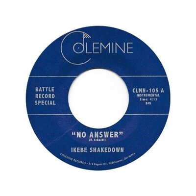 IKEBE SHAKEDOWN - NO ANSWER / NO ANSWER - 7"