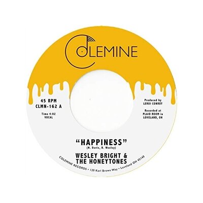 BRIGHT, WESLEY & THE HONEYTONES - HAPPINESS / YOU DONT WANT ME - 7"