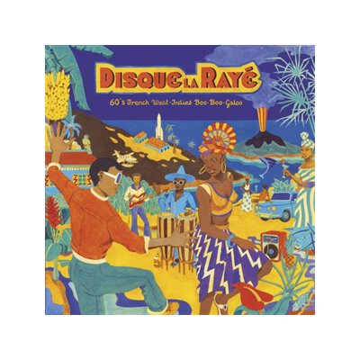 VARIOUS - DISQUE LA RAYÉ - 60S FRENCH WEST-INDIES BOO-BOO-GALOO - LP