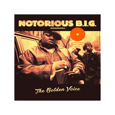 NOTORIOUS B.I.G. - THE GOLDEN VOICE (INSTRUMENTALS) (COLOUR ORANGE CRUSH) - LP