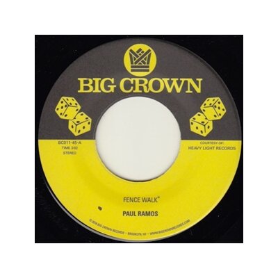 PAUL RAMOS / ULYSSES CROCKETT - FENCE WALK B/W FUNKY RESURGENCE - 7"