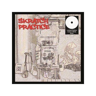 DJ T-KUT - SKRATCH PRACTICE 12" SOLID WHITE VINYL - 12"