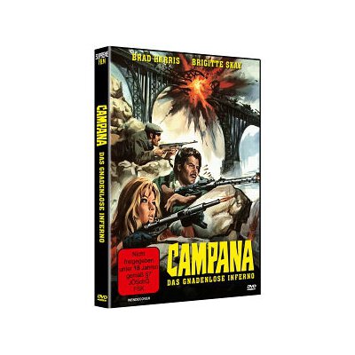 HARRIS, BRAD - CAMPANA - DAS GNADENLOSE INFERNO - COVER A - DVM