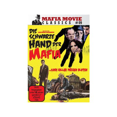 MAFIA MOVIE CLASSICS 13 - DIE SCHWARZE HAND DER MAFIA - AUCH KILLER MÜSSEN BLUTEN - DVM
