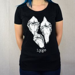 Lygo - Vögel - Girl Shirt - black