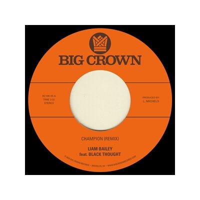 BAILEY, LIAM - CHAMPION (REMIX) / UGLY TRUTH (REMIX) - 7"