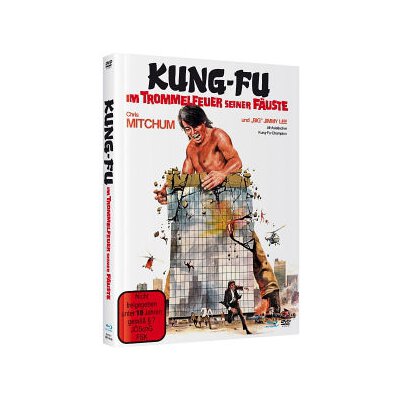 LIMITED MEDIABOOK - KUNG FU - IM TROMMELFEUER SEINER FÄUSTE - BLU-RAY + DVD - BRM