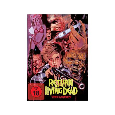 GORE, BRAD EL - RETURN OF THE LIVING DEAD: VIRUS BLOODBATH - B COVER - DVM