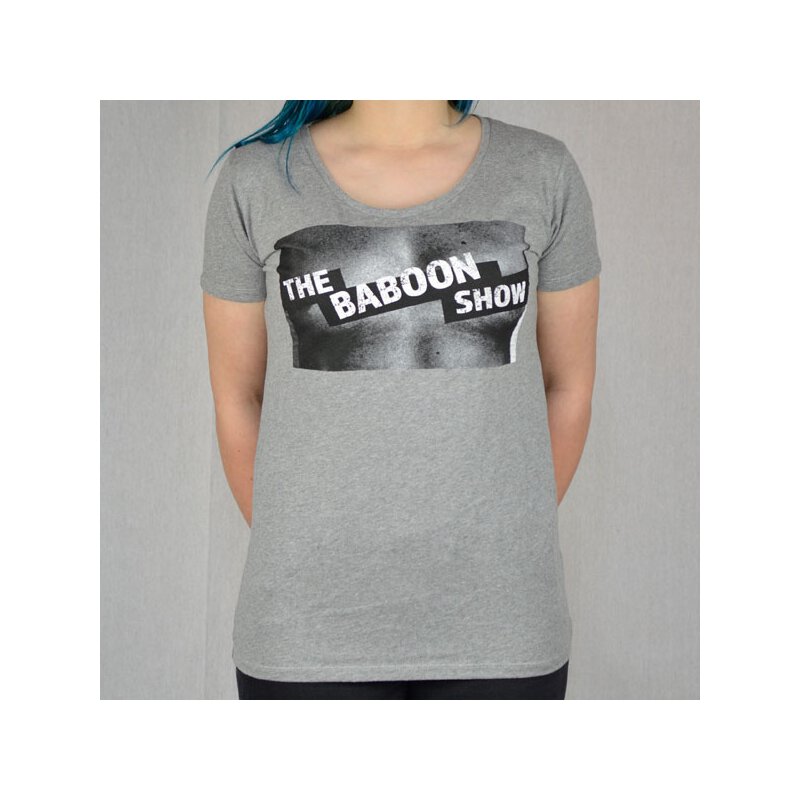 Baboon Show, The - Censored - Girl Shirt - grey