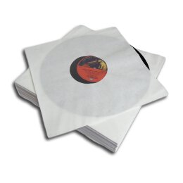 LP Innenhülle Deluxe mit Kunststofffütterung - weiß