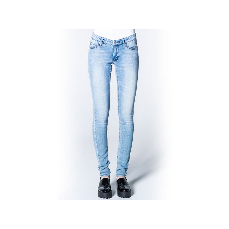 Cheap Monday - Slim - Skinny Fit Jeans - Stonewash Blue