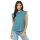 Bella + Canvas - 8804 Womens Flowy Muscle Tee Rolled Cuff - Heather Deep Teal M
