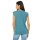 Bella + Canvas - 8804 Womens Flowy Muscle Tee Rolled Cuff - Heather Deep Teal M