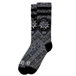 American Socks - Bandana Black - Socken - Signature - Mid...