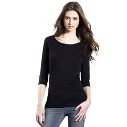Continental/ Earthpositive - EP07 - Womens stretch 3/4 Sleeve - black S