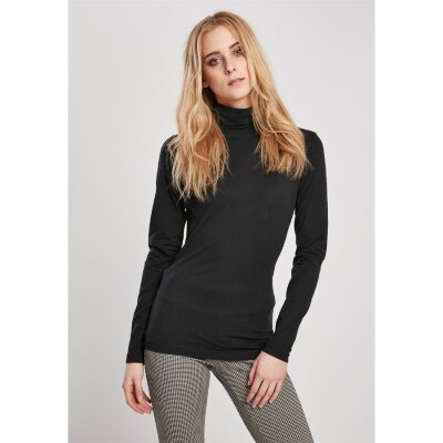Urban Classics Ladies - TB3757 - Ladies Basic Turtleneck L/S black M